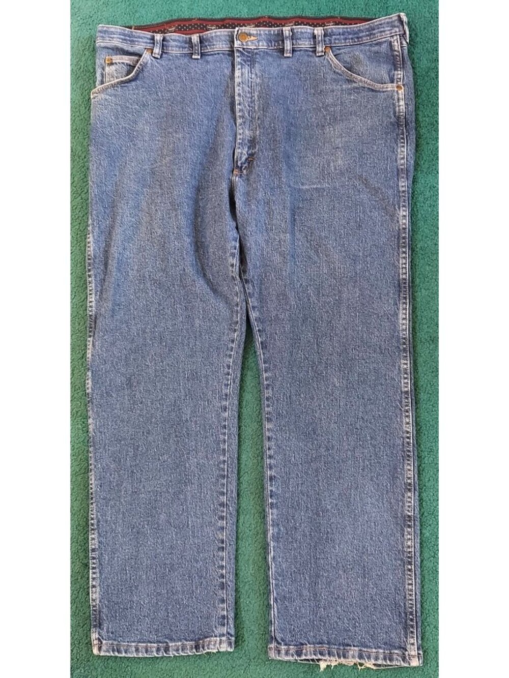 Wrangler Men's Size 44x30 Flex Performance Series Regular Fit Blue Jean 855WAQD